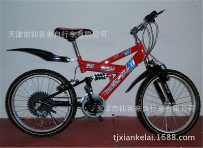 【供應山地變速減震自行車(圖) 內外暢銷產品】價格,廠家,圖片,自行車,天津市仙客來自行車-
