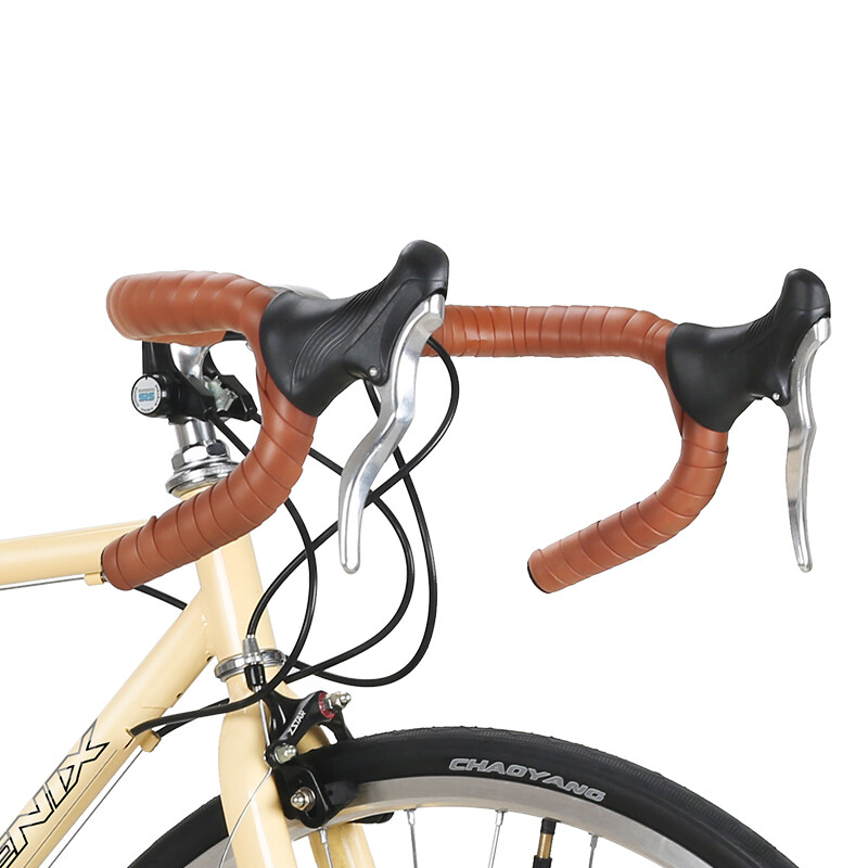 鳳凰(Phoenix) 復(fù)古公路自行車14速禧瑪諾變速公路車700C男女越野公路單車 復(fù)古-藍